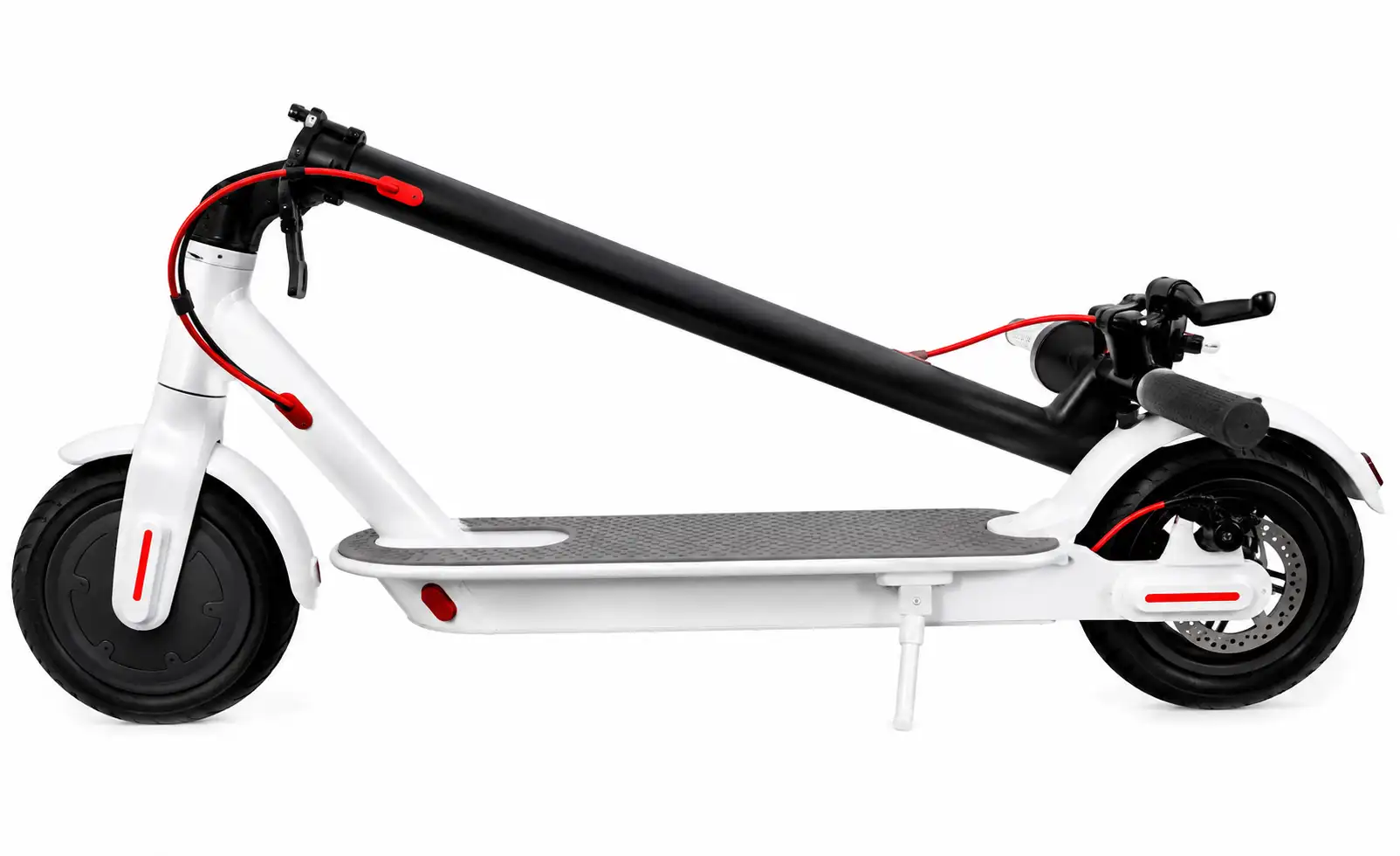 電動滑板車 ES-002 摺疊側視圖